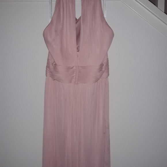 Long flowing rose prom/bridesmaid dress - Picture 5 of 6